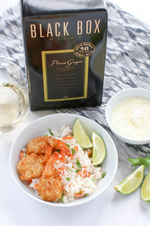 Coconut Shrimp With Tropical Rice